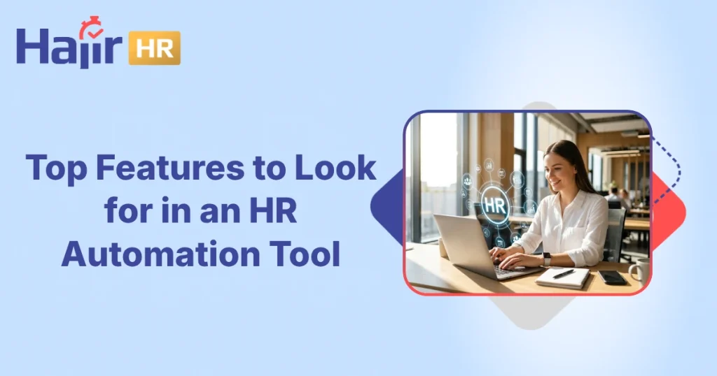 Top Features to Look for in an HR Automation Tool
